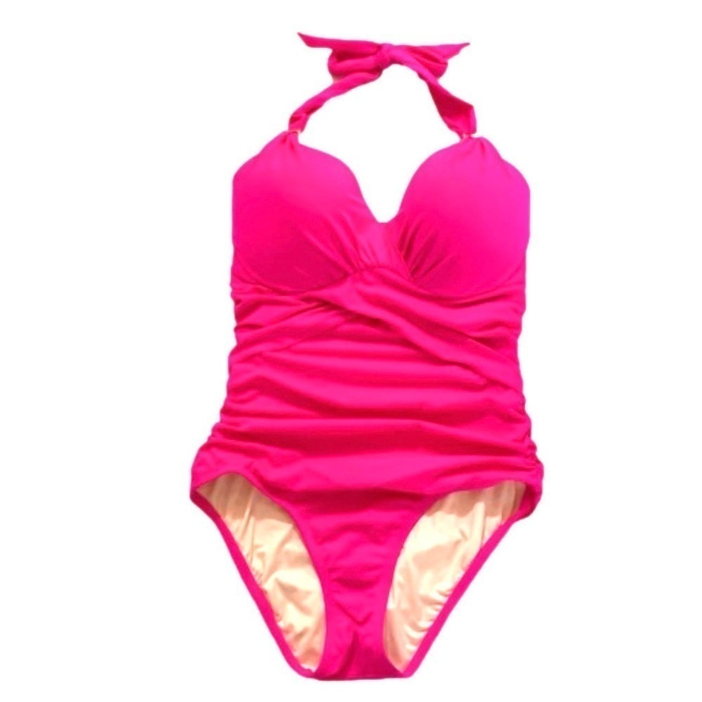 Victorias Secret Swimsuit, Size 34D, Hot Pink